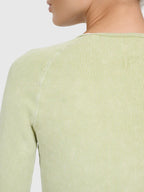 Camiseta Manga Longa FNK Yoga - Verde Claro | 4F