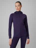 Moletom Esportivo Feminino Quick-Drying Multi Active - Roxo escuro | 4F