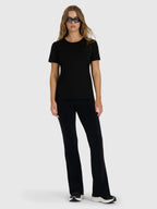 Camiseta Sportstyle regular - Preta | 4F