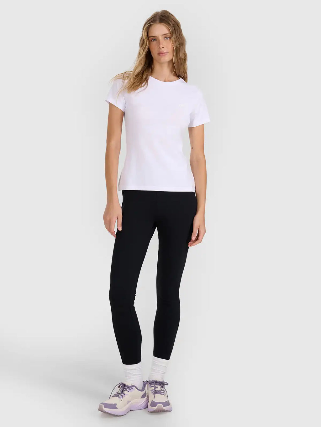 Camiseta Sportstyle slim - Branca | 4F
