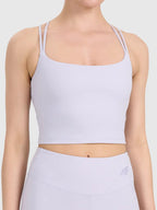 Top Cropped Feminino Yoga Quick-drying - Roxo Claro | 4F