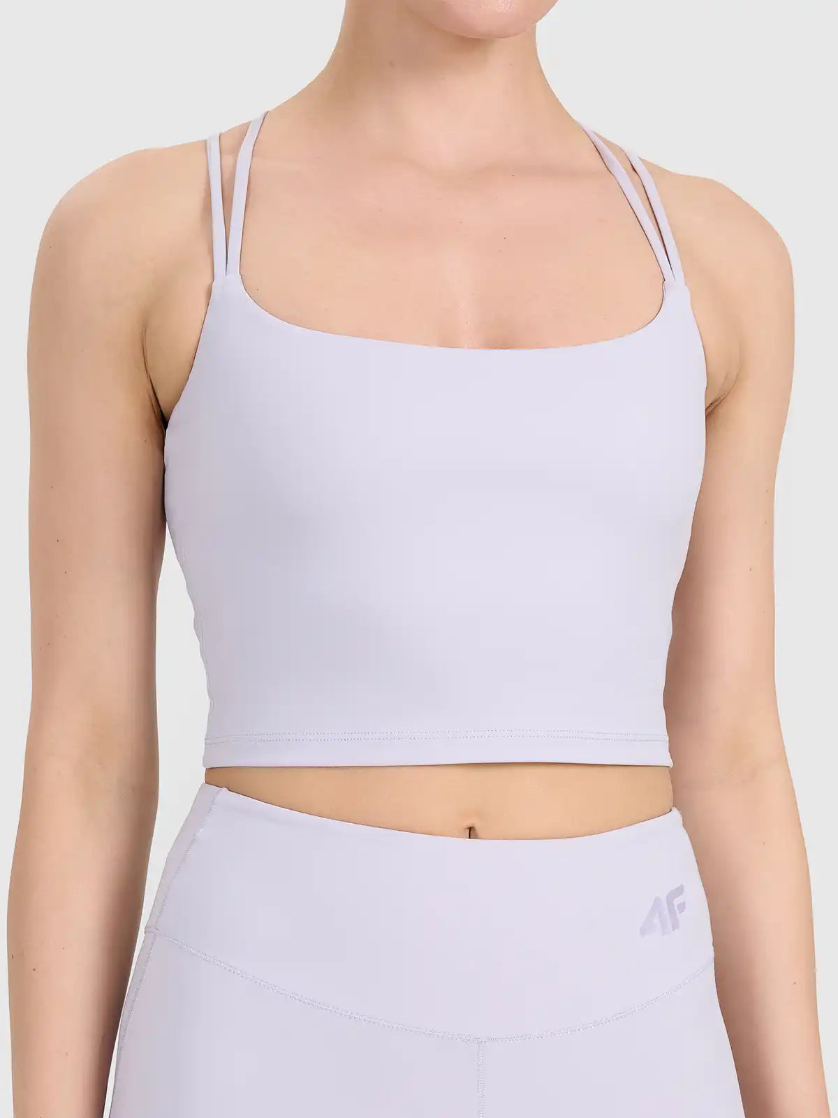Top Cropped Feminino Yoga Quick-drying - Roxo Claro | 4F