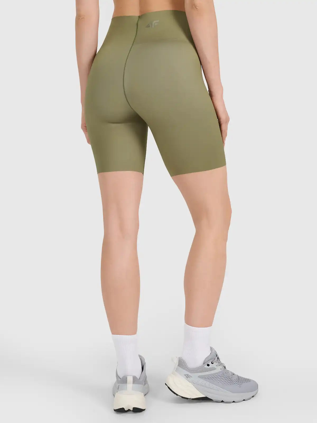 Bermuda Legging Feminina Yoga - Verde oliva | 4F