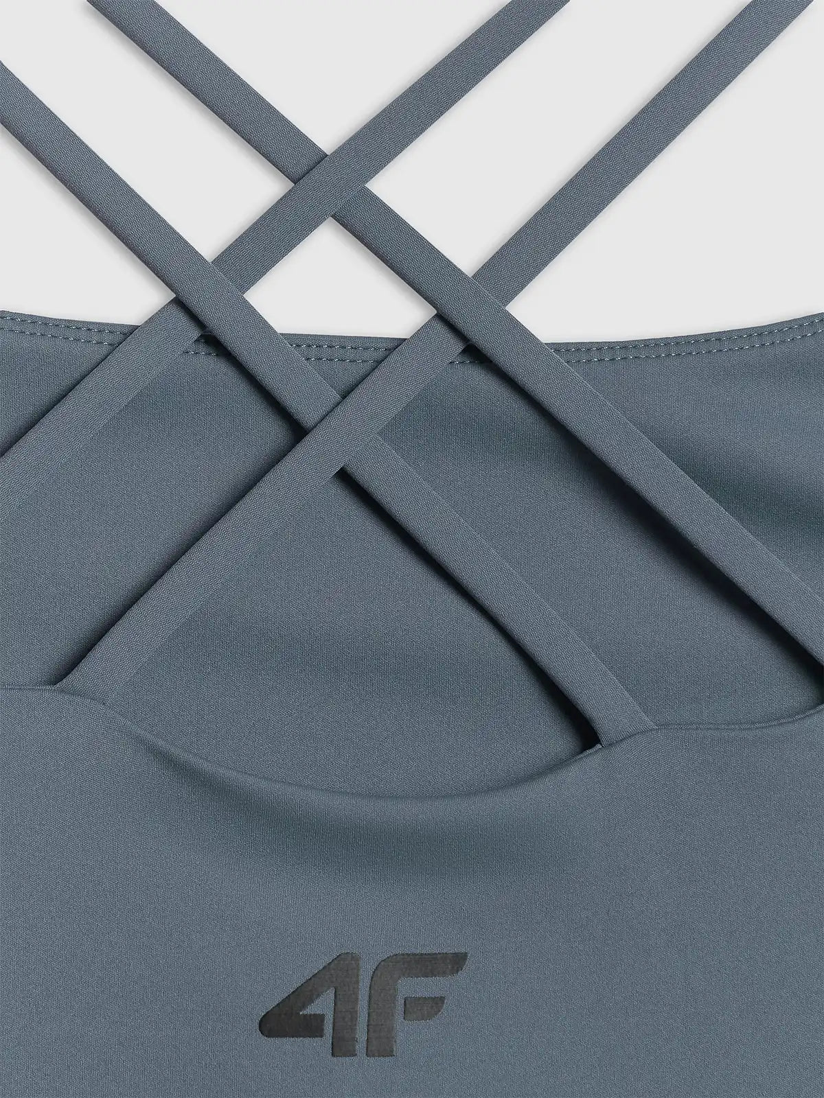 Top Cropped Feminino Yoga Quick-drying - Azul Marinho | 4F