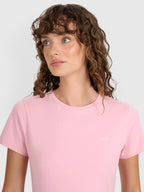 Camiseta Sportstyle slim - Rosa Claro | 4F