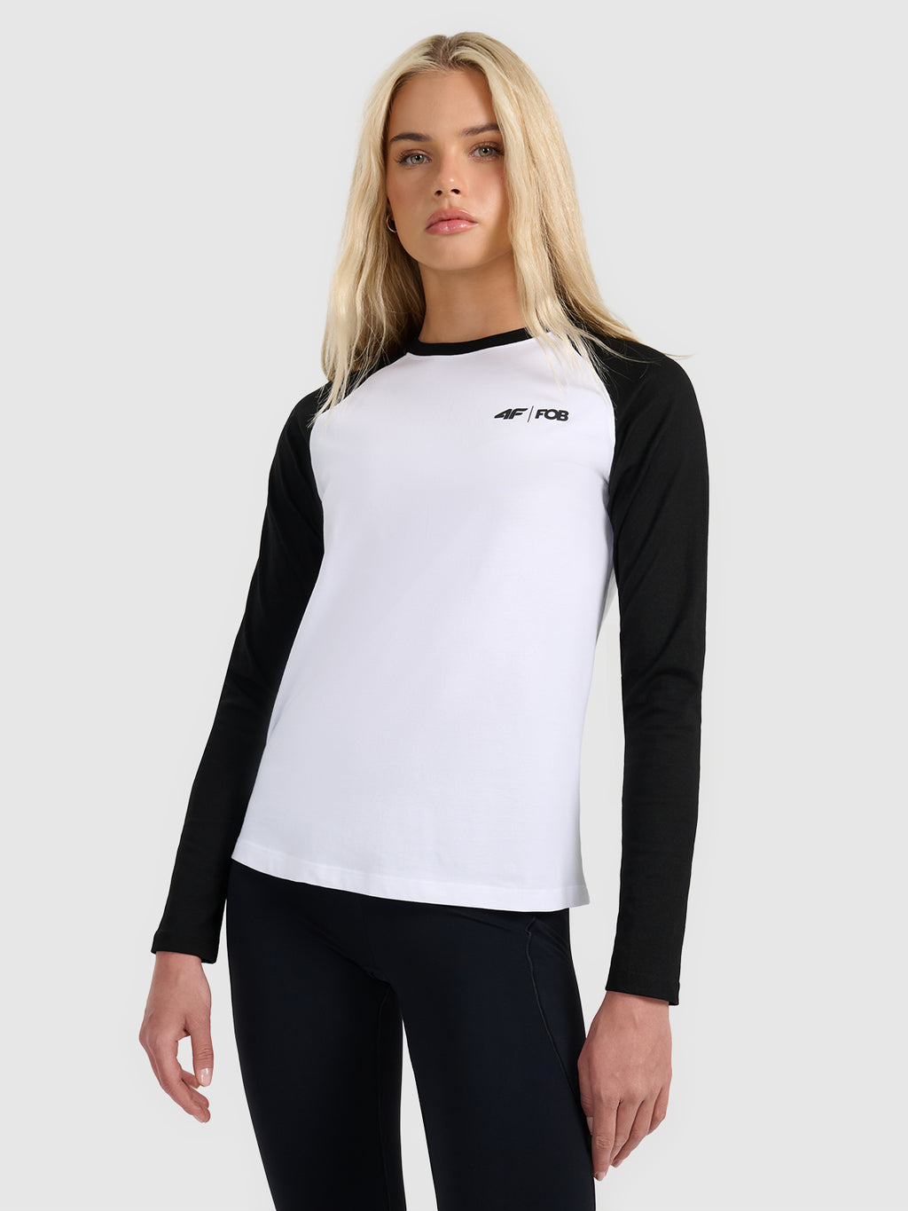 Camiseta Manga Longa Sportstyle - Branca | 4F
