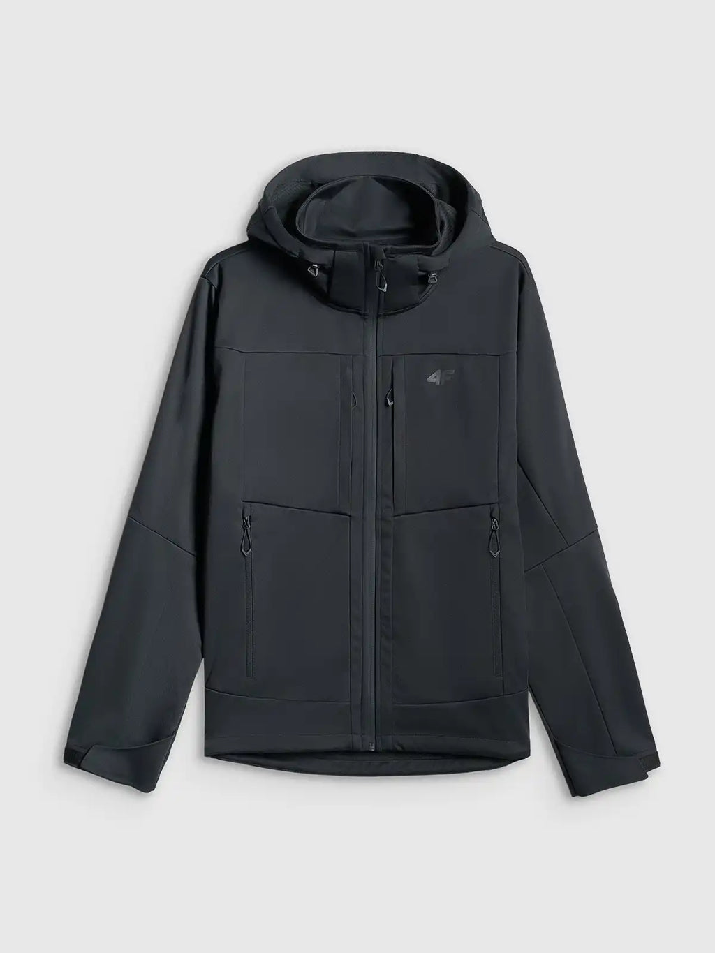 Jaqueta Softshell Masculina Trekking com Membrana 8000 - Preto | 4F