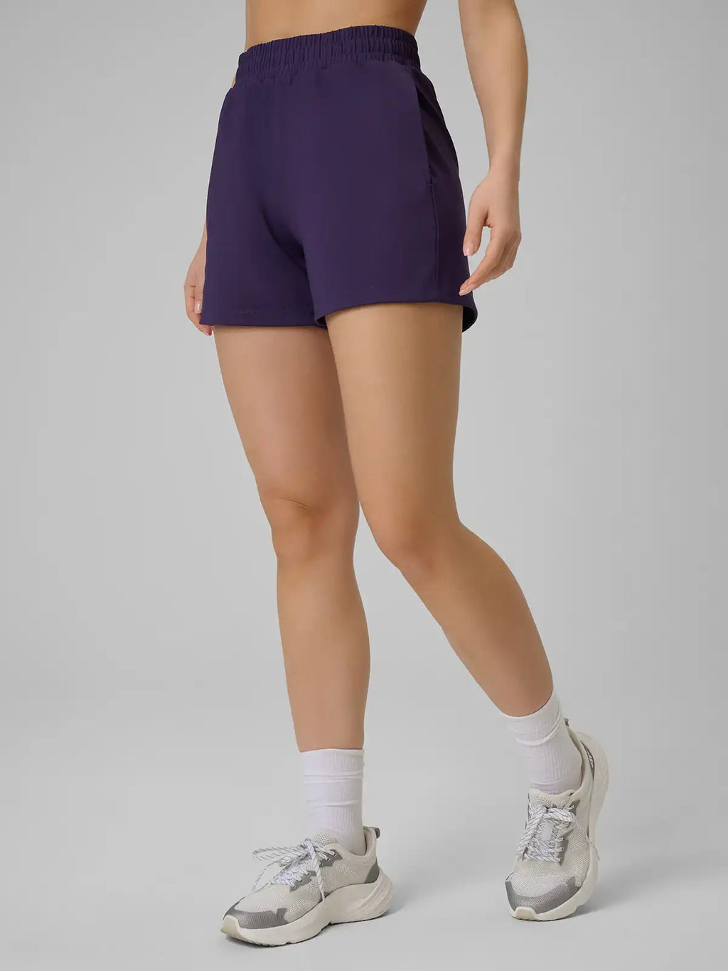 Shorts Feminino Multi Active Quick-drying - Roxo Escuro | 4F