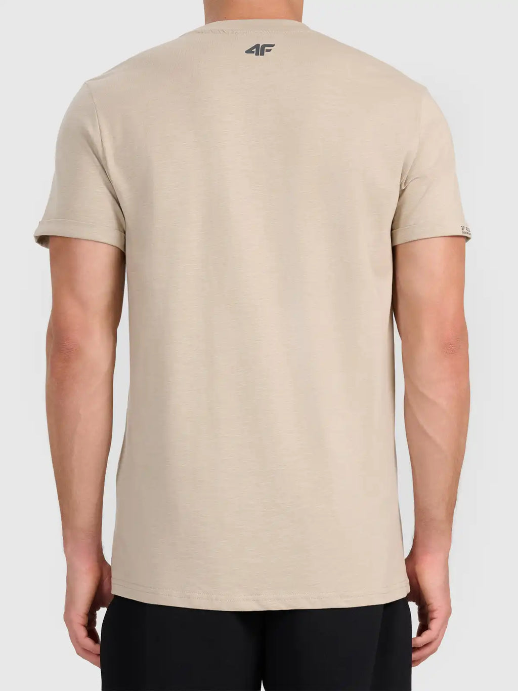 Camiseta Masculina Sportstyle - Bege | 4F