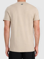 Camiseta Masculina Sportstyle - Bege | 4F