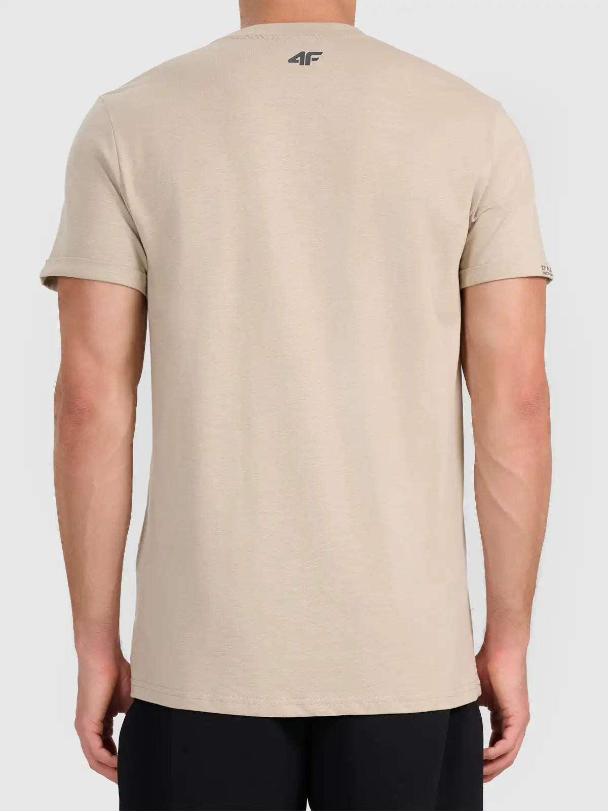 Camiseta Masculina Sportstyle - Bege | 4F
