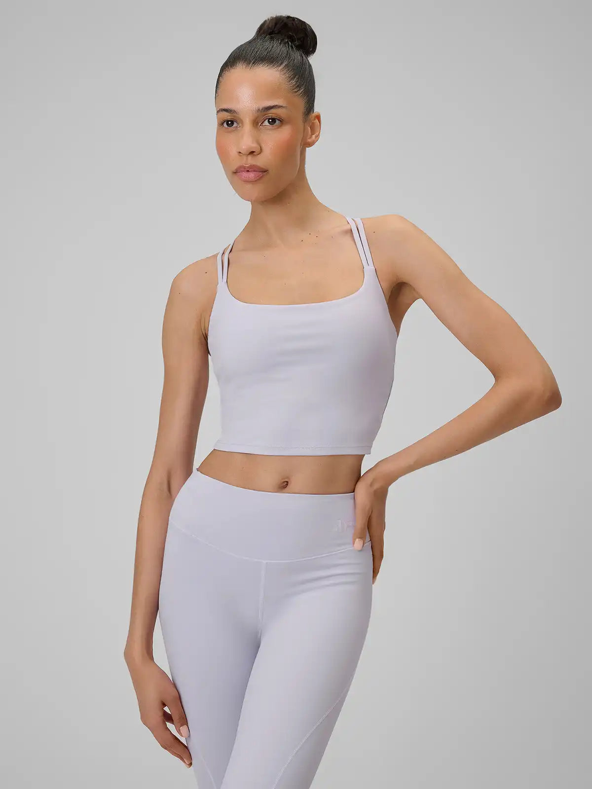Top Cropped Feminino Yoga Quick-drying - Roxo Claro | 4F