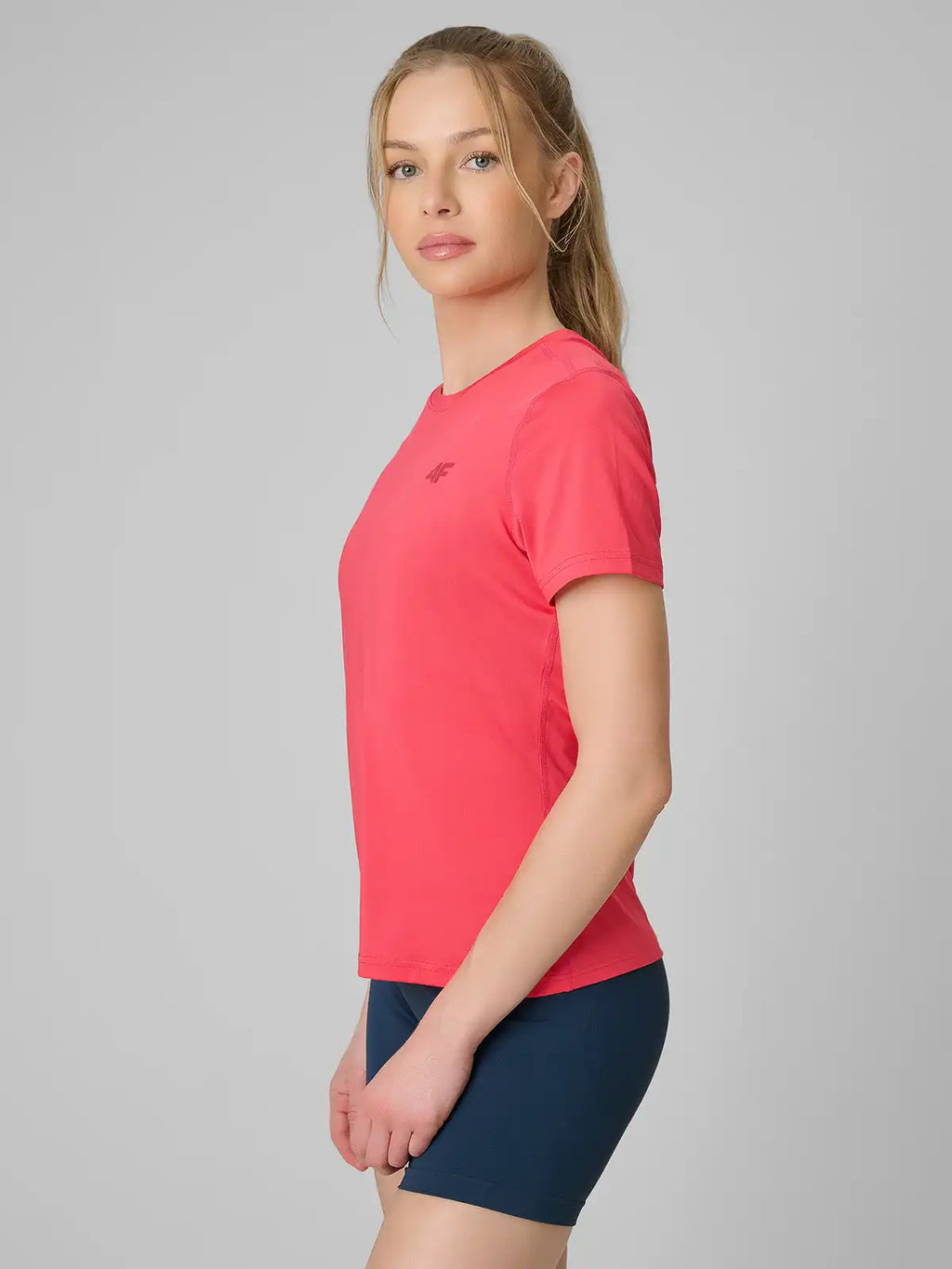 Camiseta Feminina Multi Active Quick-drying - Coral | 4F