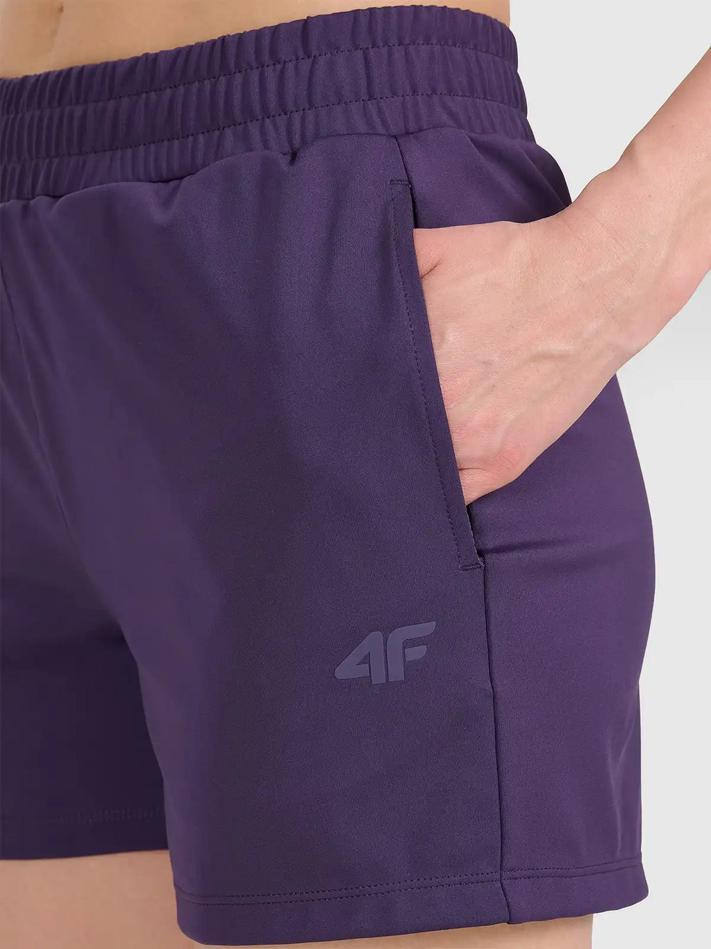 Shorts Feminino Multi Active Quick-drying - Roxo Escuro | 4F