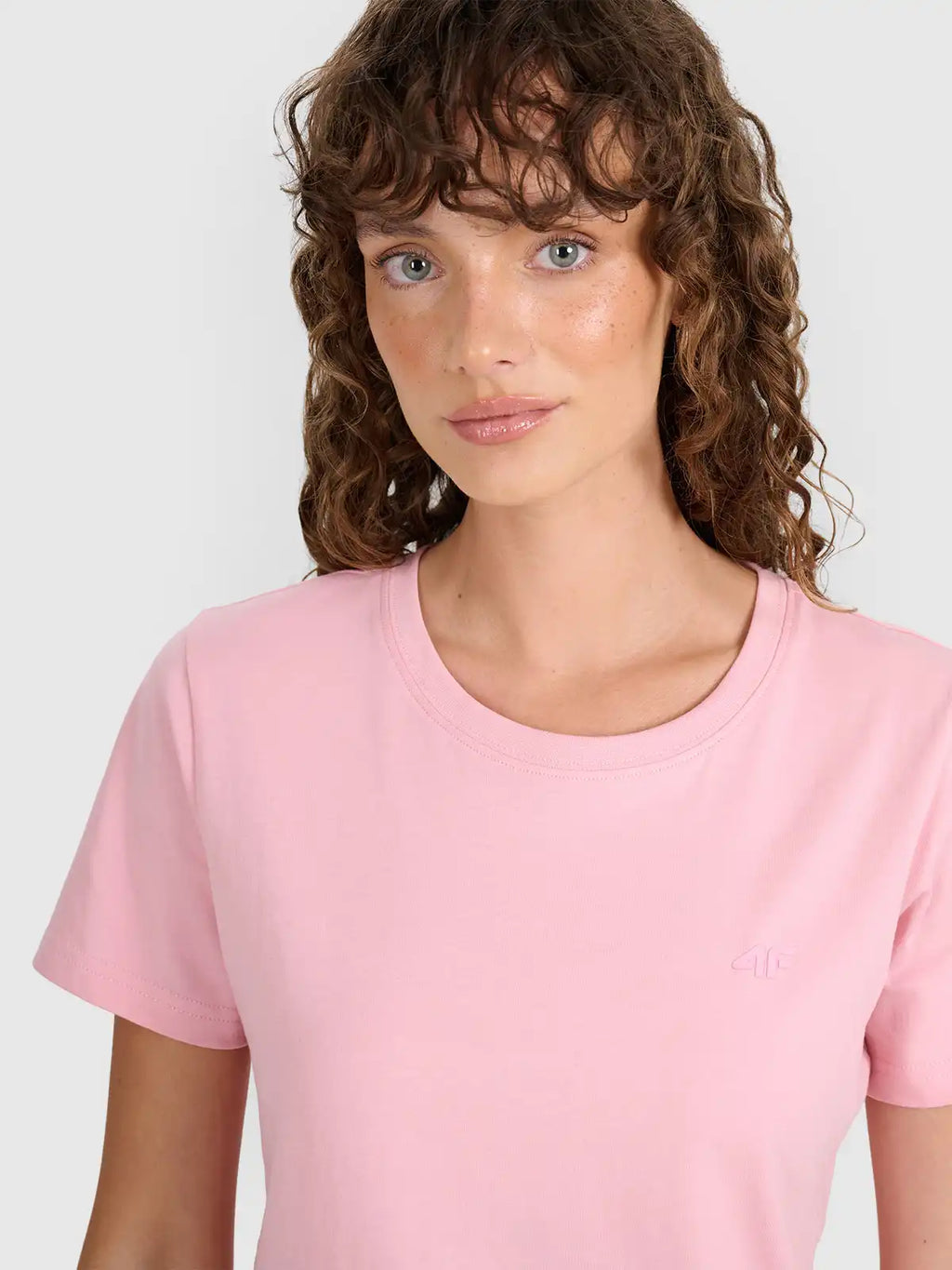 Camiseta Sportstyle regular - Rosa Claro | 4F
