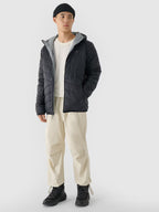 Jaqueta Puffer Masculina Dupla Face Primaloft ThermoPlume - Cinza | 4F