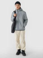 Jaqueta Puffer Masculina Dupla Face Primaloft ThermoPlume - Cinza | 4F