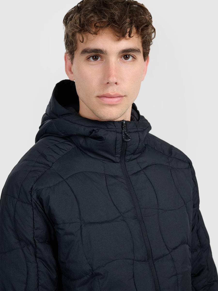 Jaqueta Puffer Masculina Trekking com Enchimento Primaloft Silver - Preto | 4F
