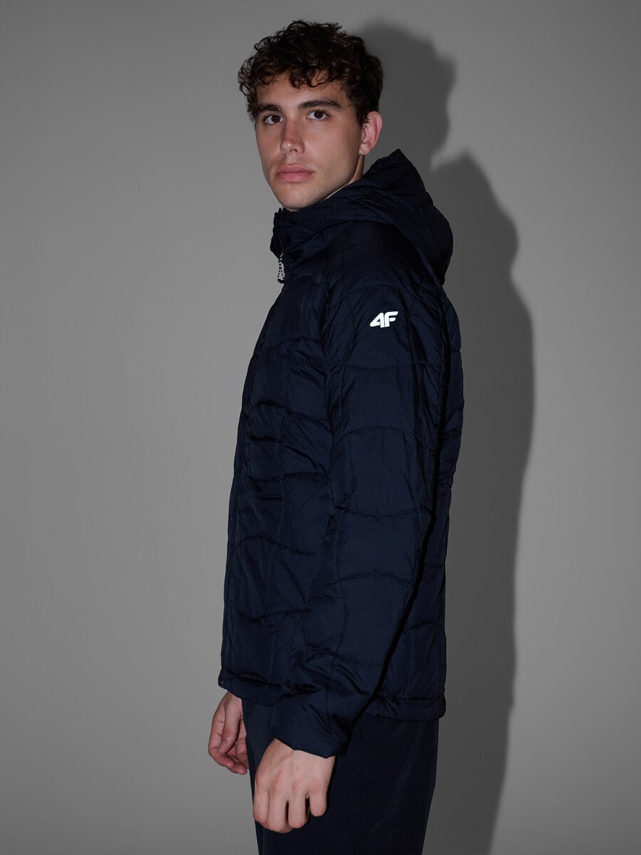 Jaqueta Puffer Masculina Trekking com Enchimento Primaloft Silver - Preto | 4F