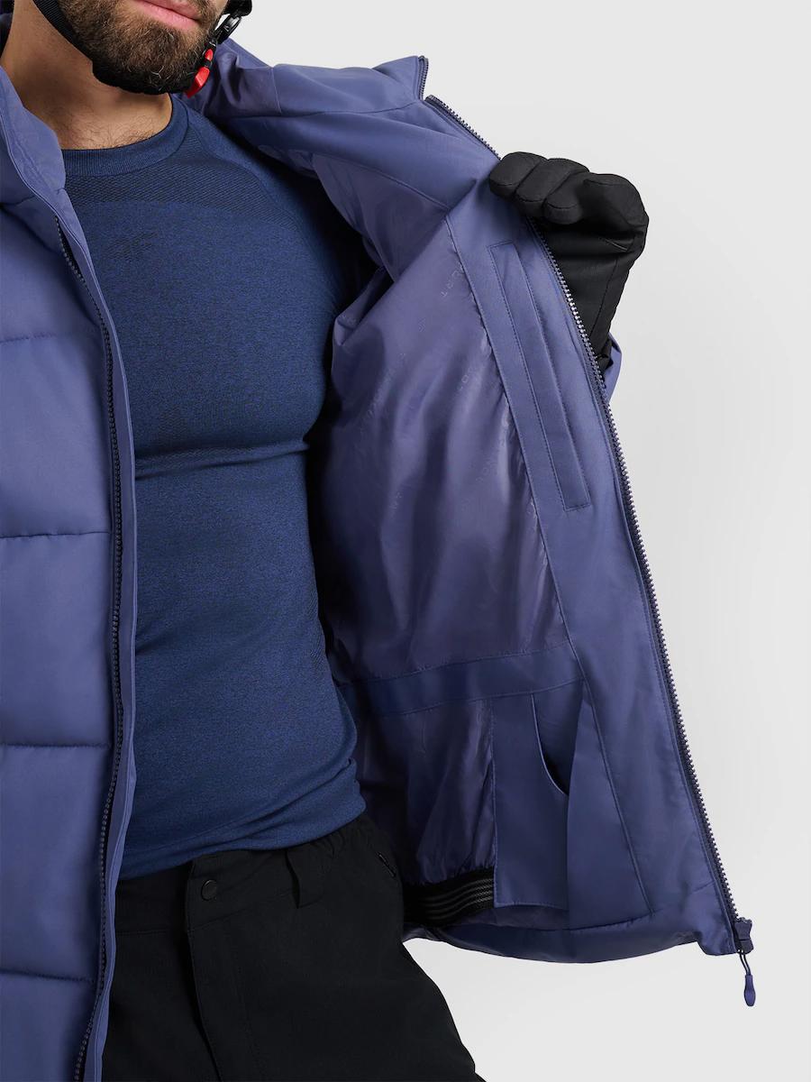 Jaqueta de Esqui Masculina com Membrana 5000 - Azul Marinho | 4F