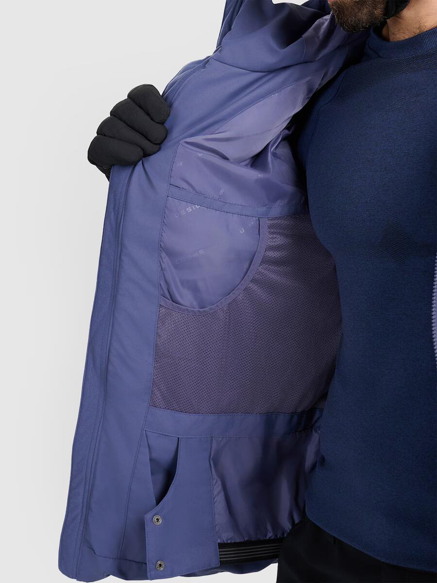 Jaqueta de Esqui Masculina com Membrana 5000 - Azul Marinho | 4F