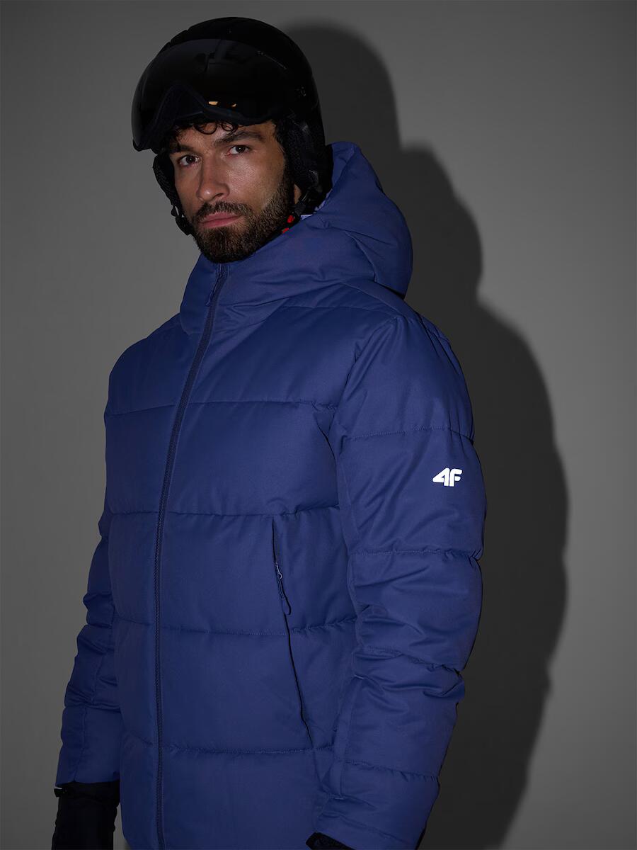 Jaqueta de Esqui Masculina com Membrana 5000 - Azul Marinho | 4F