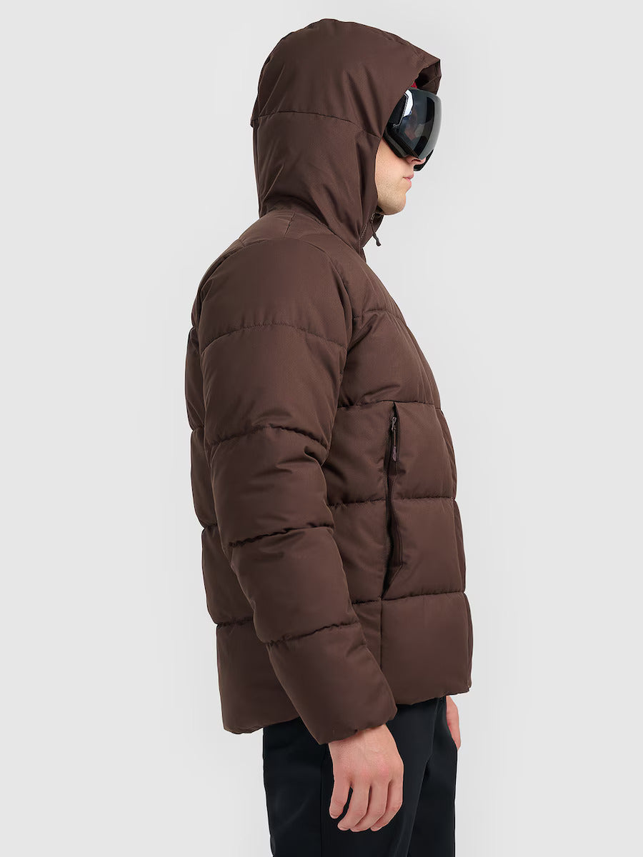 Jaqueta de Esqui Masculina com Membrana 5000 - Marrom | 4F
