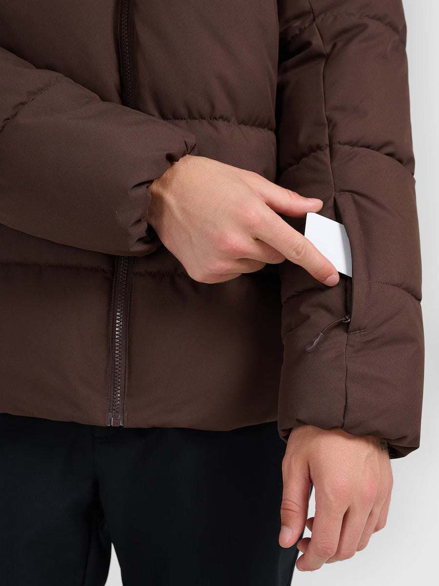 Jaqueta de Esqui Masculina com Membrana 5000 - Marrom | 4F