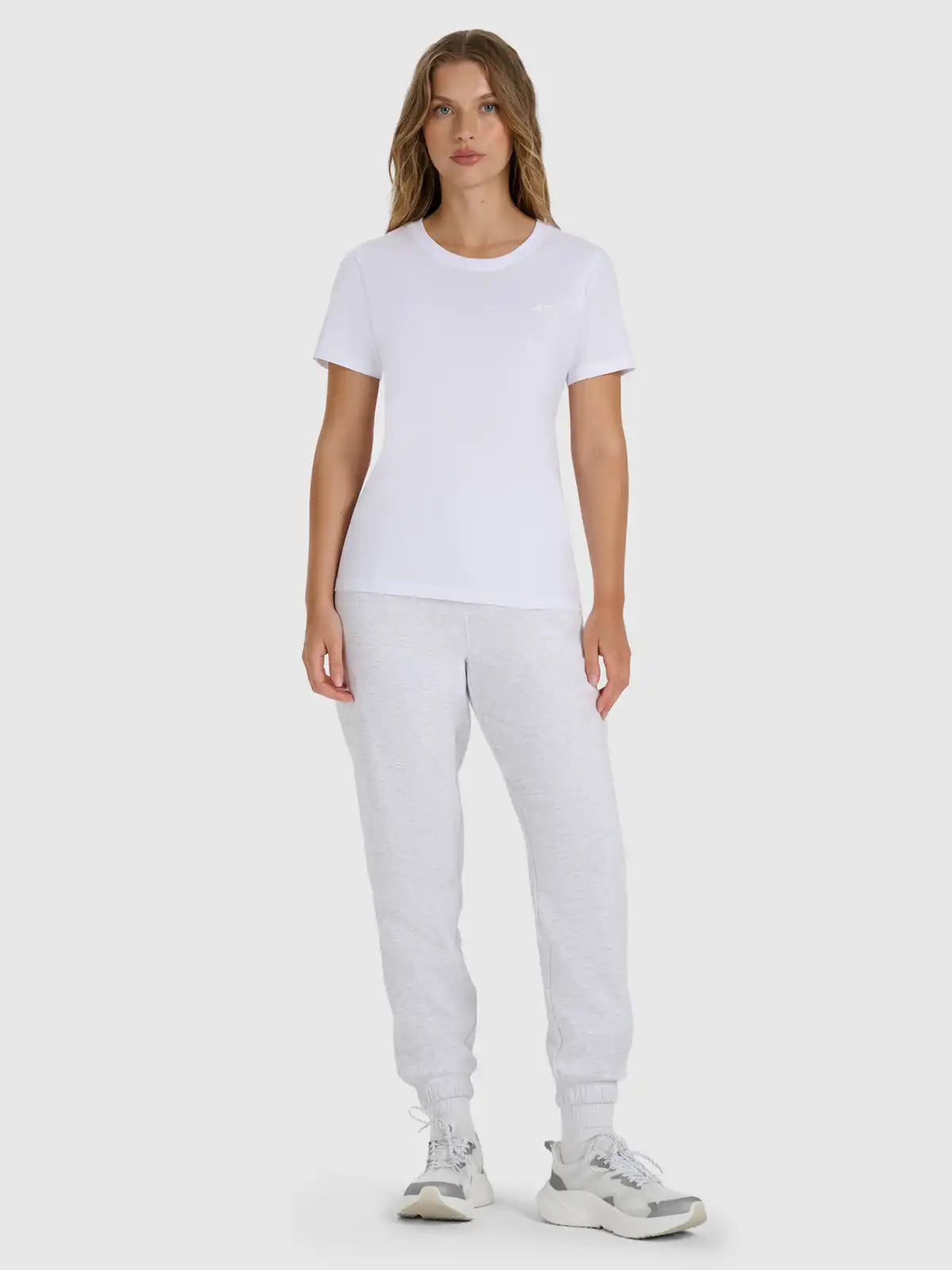 Camiseta Sportstyle regular - Branca | 4F