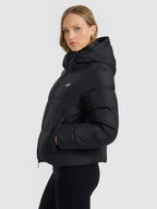 Jaqueta Puffer com Pluma Natural Feminina Multi Active Outdoor - Preto | 4F
