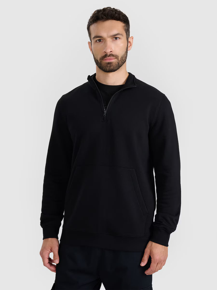 Moletom Masculino Fechado sem Capuz - Preto | 4F