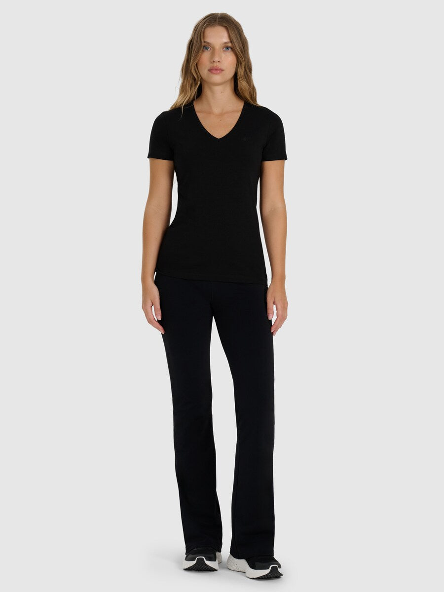 Camiseta Sportstyle slim - Preta | 4F