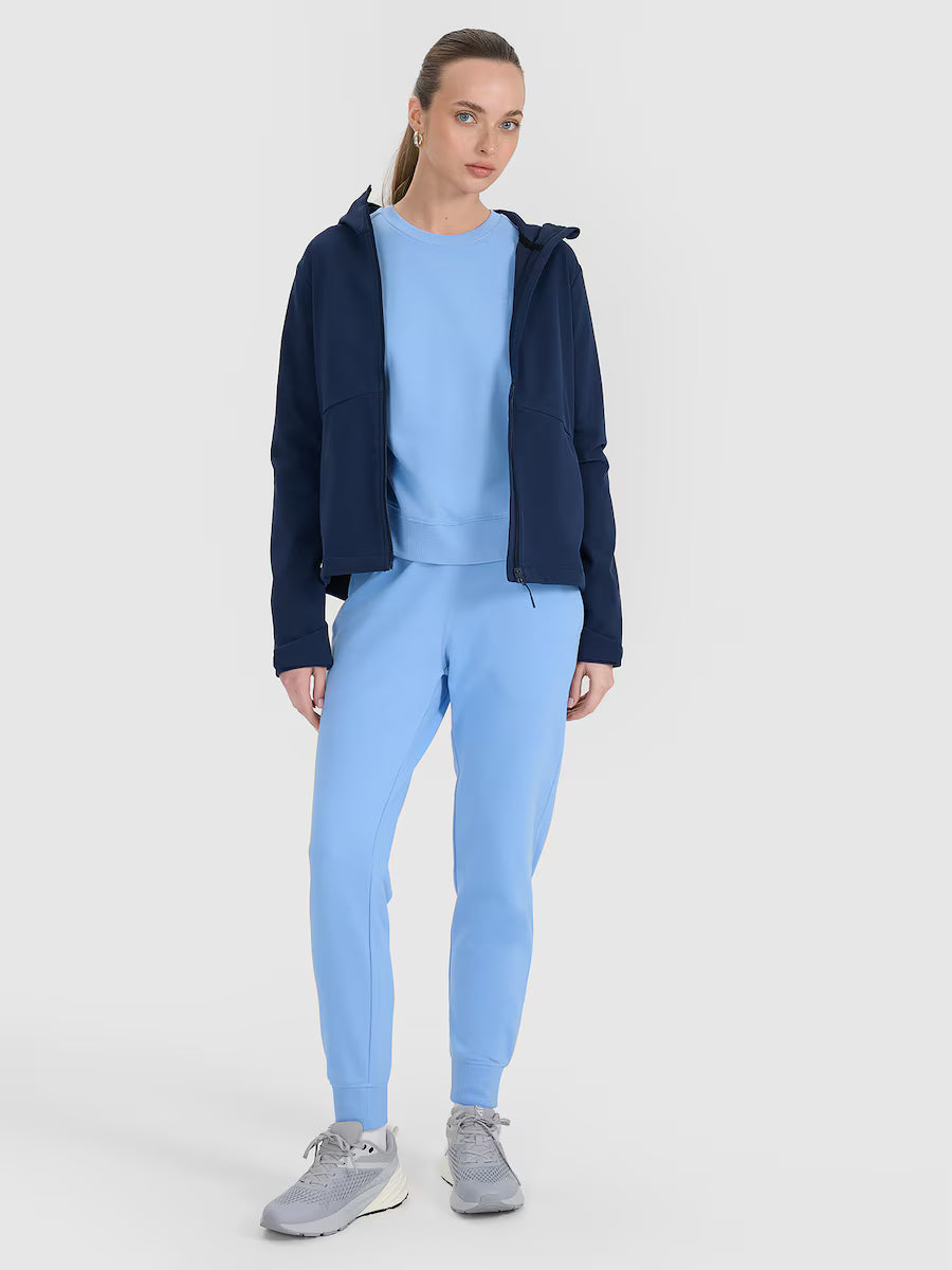 Jaqueta Softshell Feminina Corta-Vento com Membrana 5000 - Azul escuro | 4F