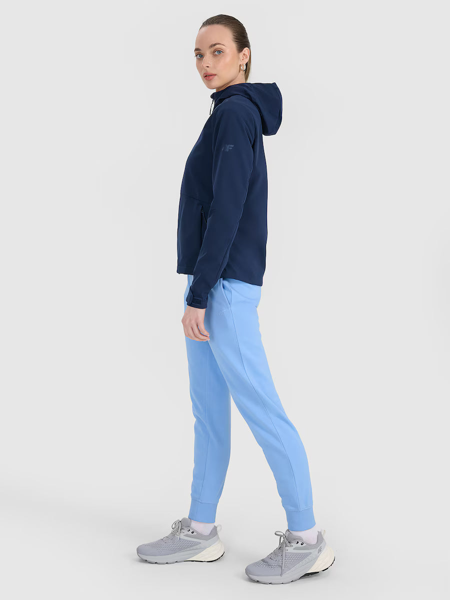 Jaqueta Softshell Feminina Corta-Vento com Membrana 5000 - Azul escuro | 4F