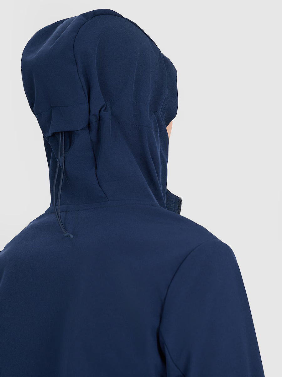 Jaqueta Softshell Feminina Corta-Vento com Membrana 5000 - Azul escuro | 4F
