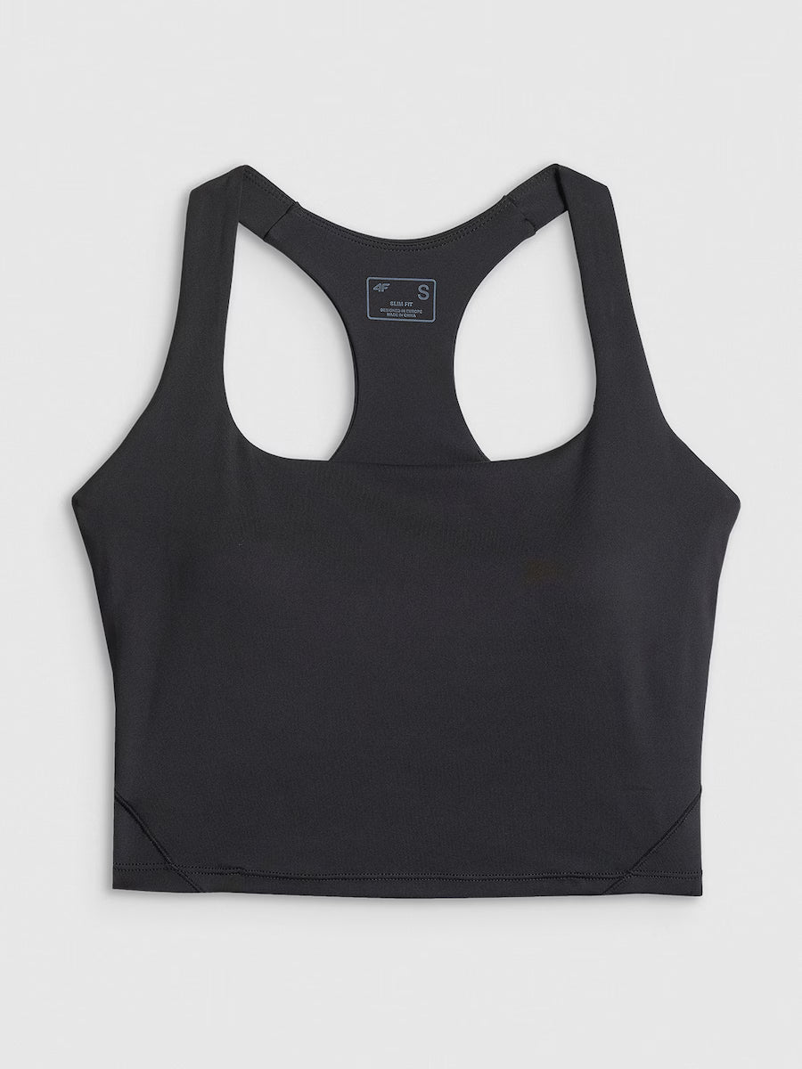 Regata de Treino Feminino Slim Quick Dry - Preto | 4F
