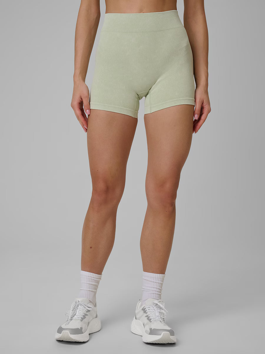 Bermuda Feminina de Treino Seamless Sem Costura - Verde Claro | 4F