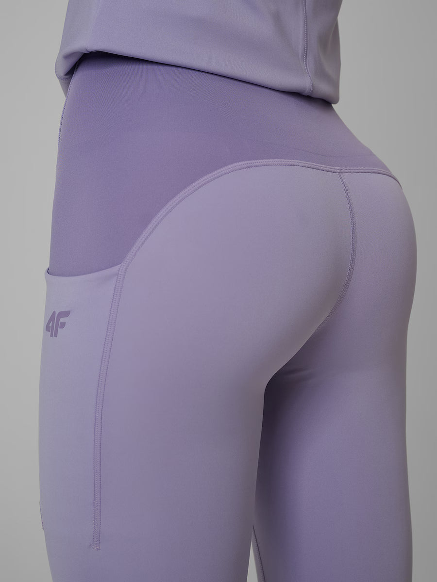 Legging Esportiva Feminina Quick-Drying Training - Roxo | 4F
