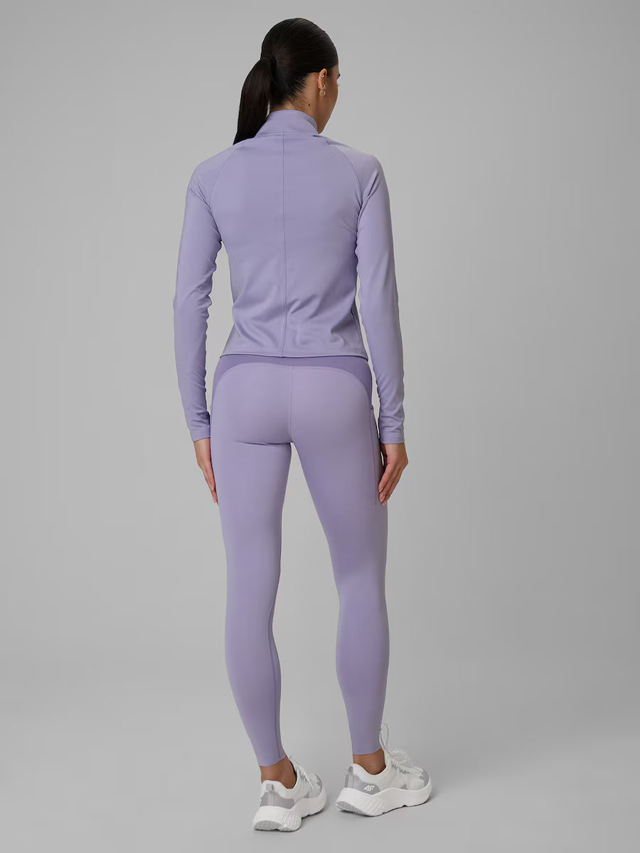 Legging Esportiva Feminina Quick-Drying Training - Roxo | 4F