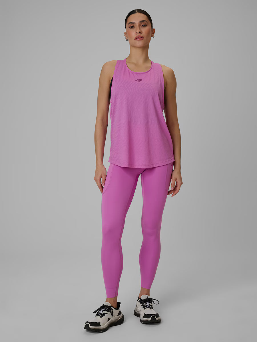 Legging Esportiva Feminina Quick-Drying Training - Rosa | 4F