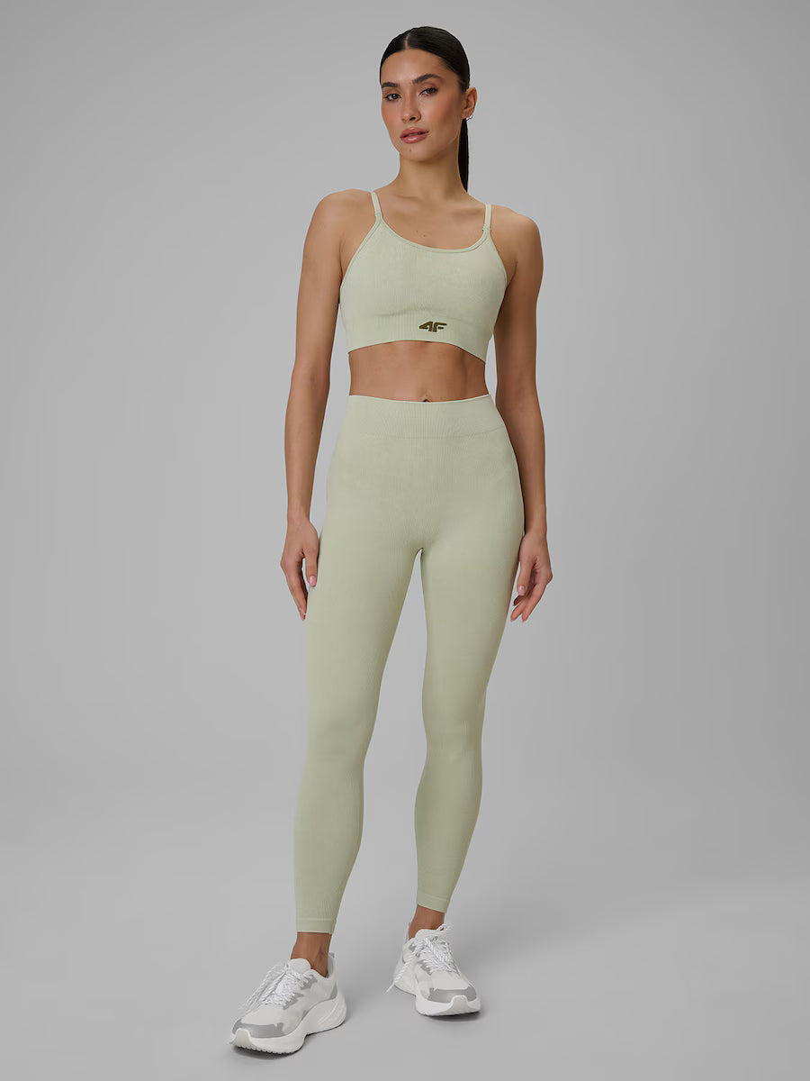 Legging Esportiva Feminina Training - Verde claro | 4F