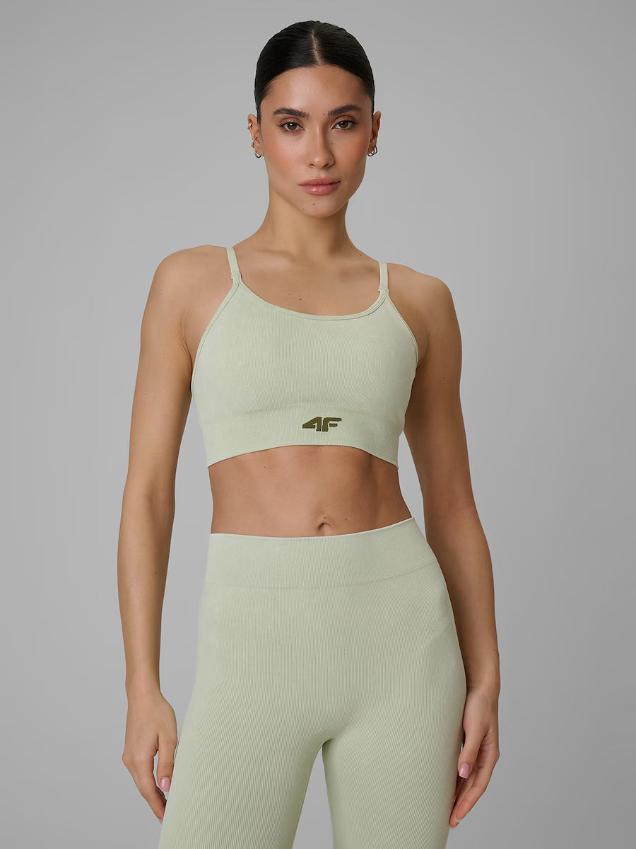 Top Esportivo Feminino Training - Verde claro | 4F