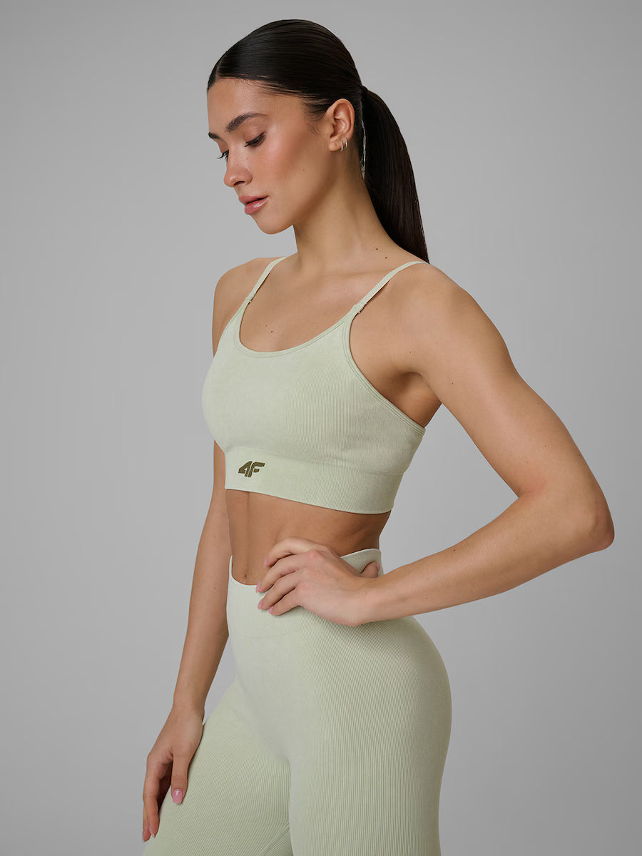 Top Esportivo Feminino Training - Verde claro | 4F
