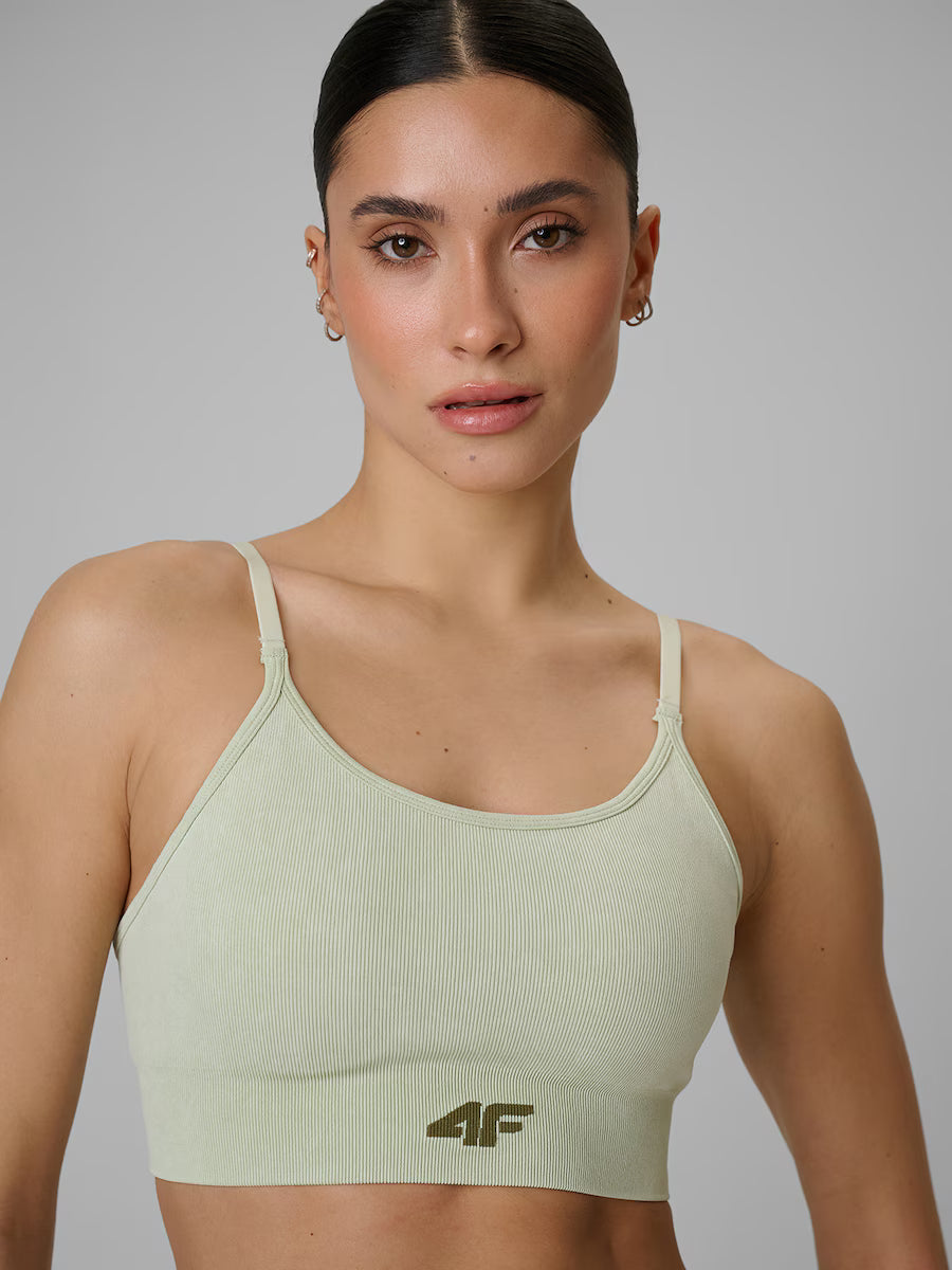 Top Esportivo Feminino Training - Verde claro | 4F
