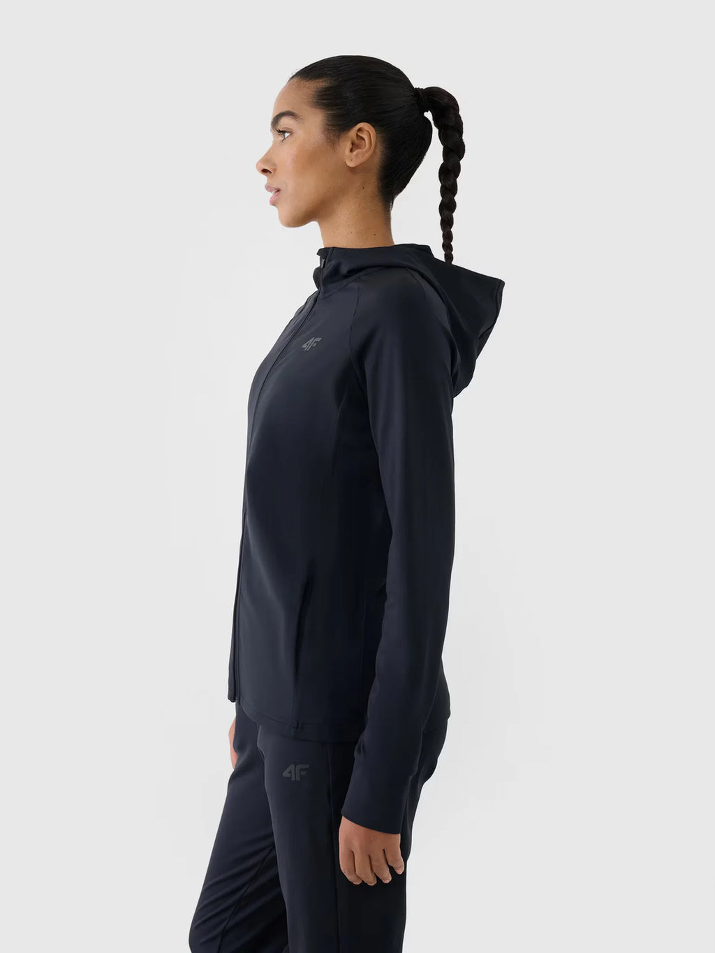 Moletom Feminino Training Slim Quick-drying - Preto | 4F