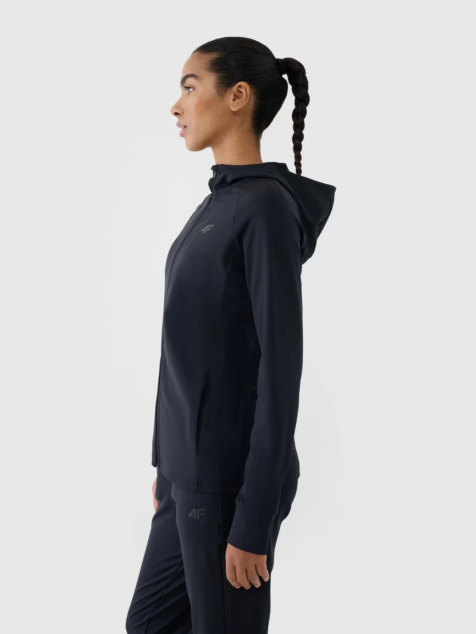 Moletom Feminino Training Slim Quick-drying - Preto | 4F