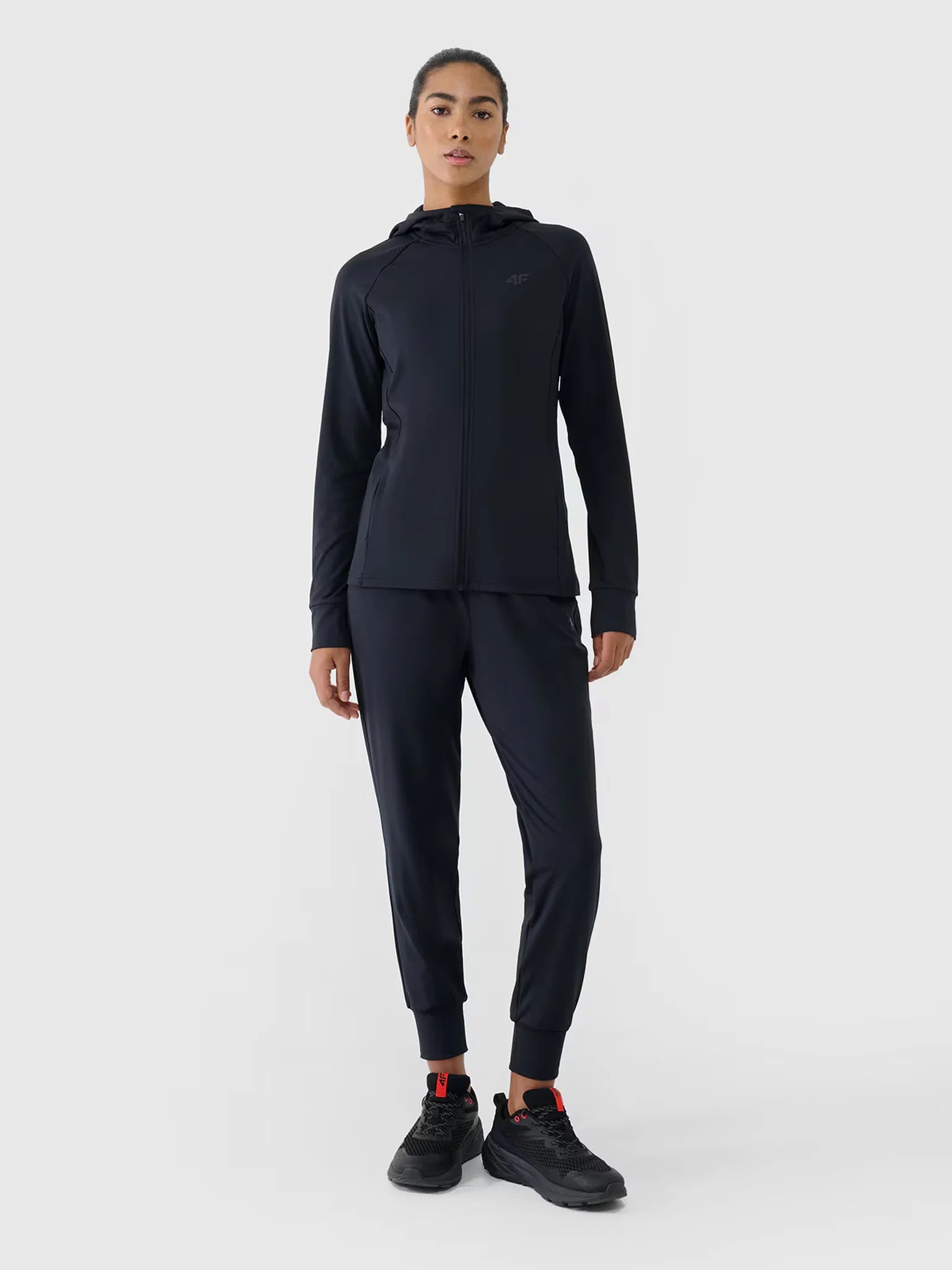 Moletom Feminino Training Slim Quick-drying - Preto | 4F
