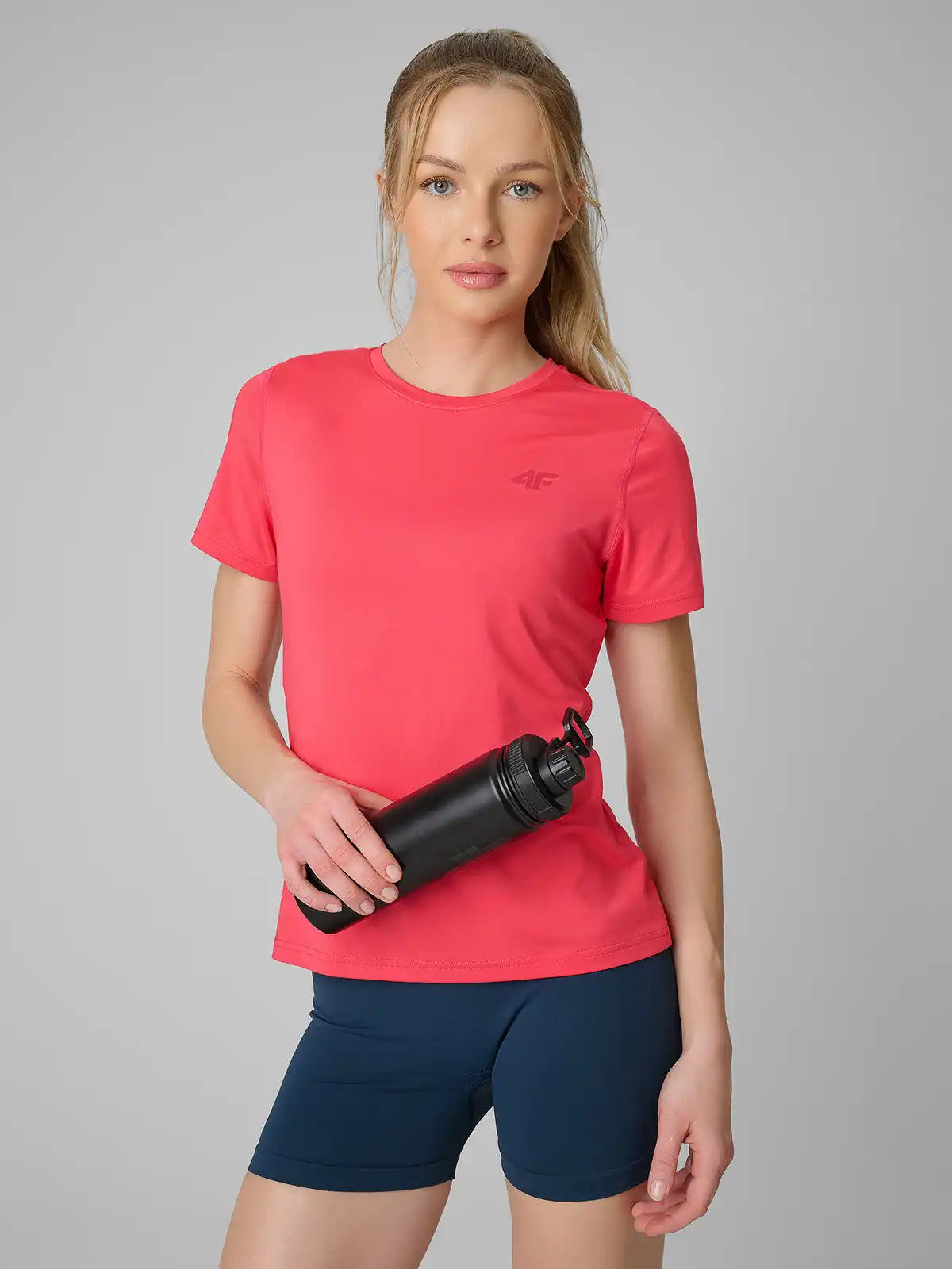 Camiseta Feminina Multi Active Quick-drying - Coral | 4F