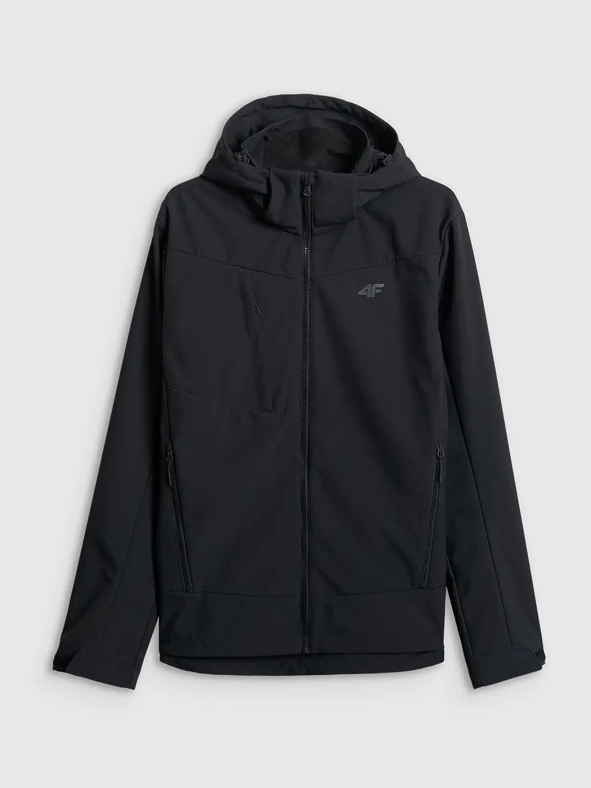Jaqueta Softshell Masculina com Membrana 5000 - Preto | 4F