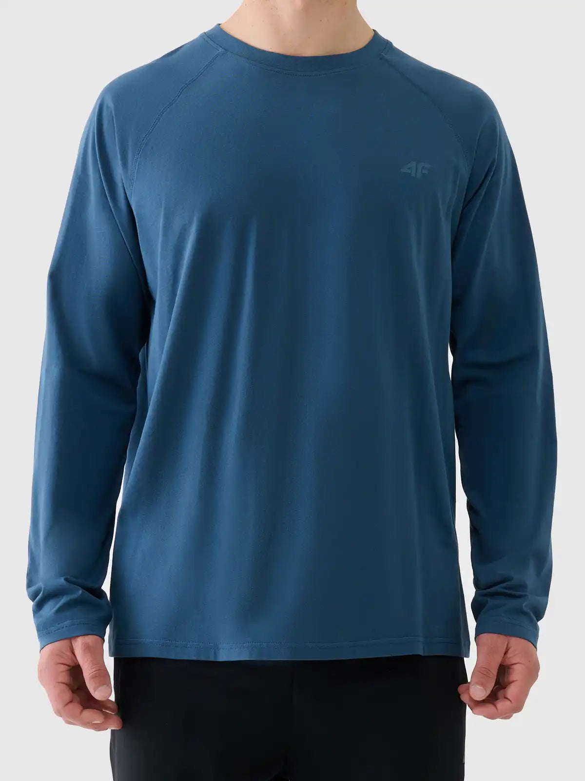 Camiseta Manga Longa Sportstyle - Azul | 4F